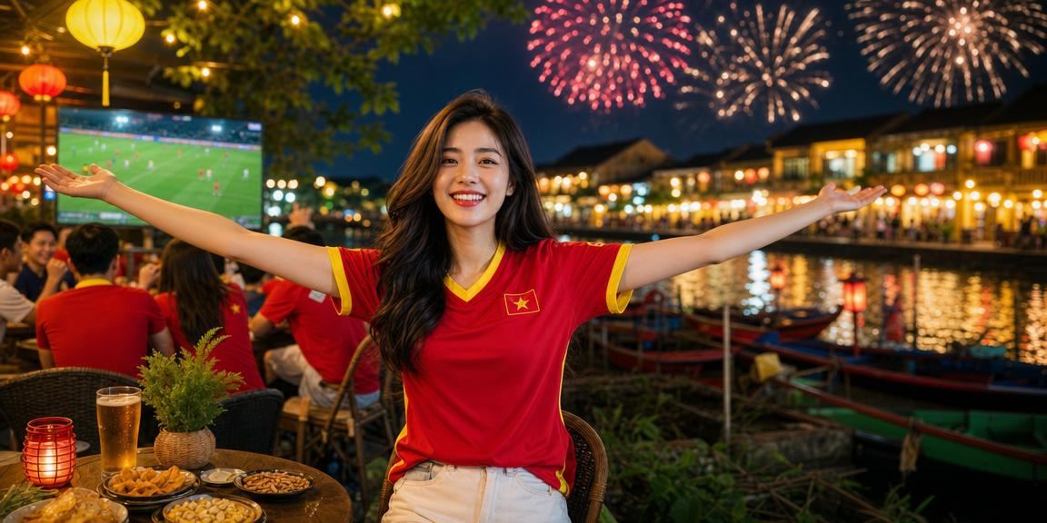 Cảnh người dùng khám phá nền tảng casino tại Hội An với ly cà phê và điện thoại di động